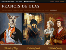 Tablet Screenshot of francisdeblas.com